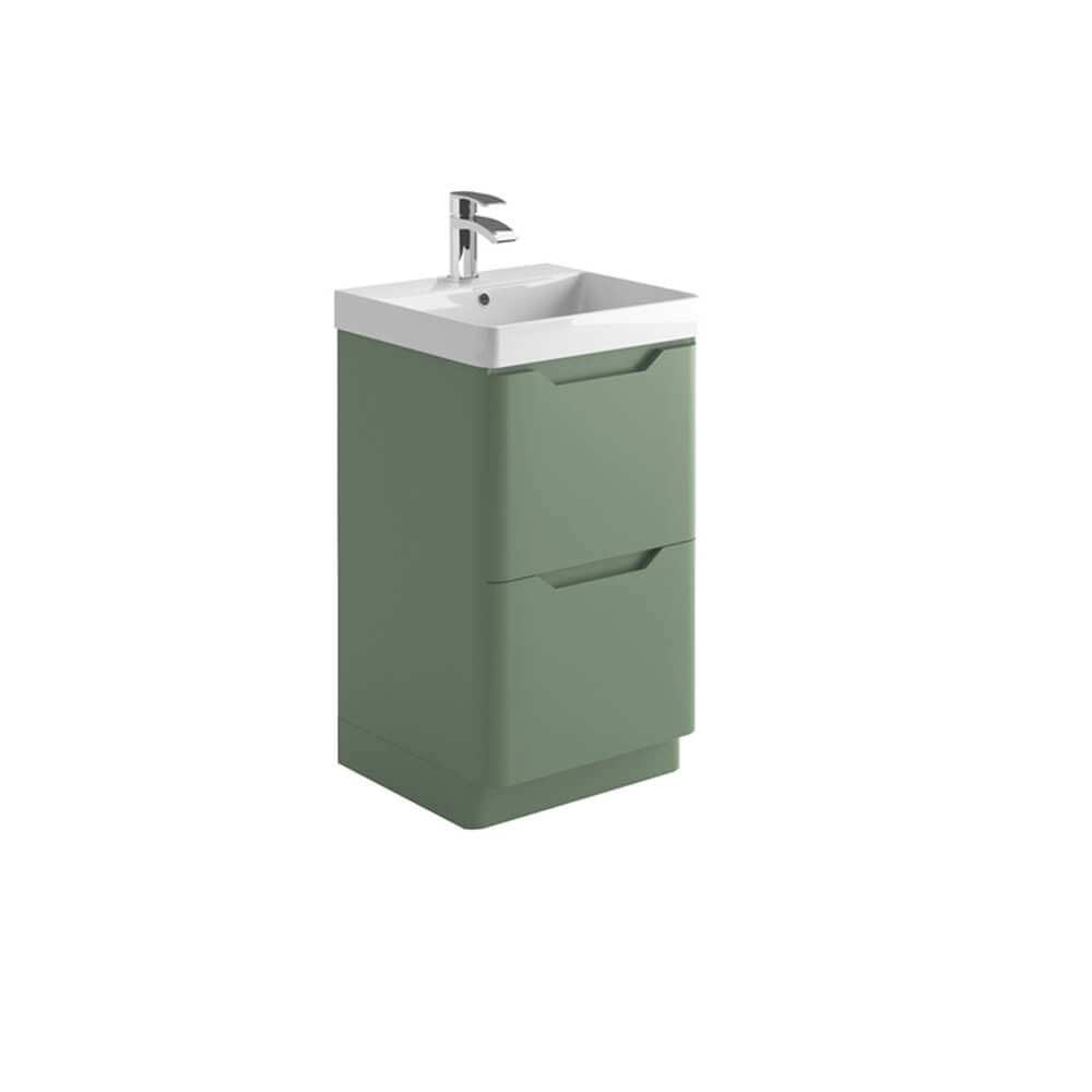 Ella 500 Floor Cabinet - Matte Sage Green (Complete)