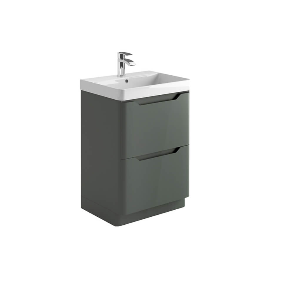 Ella 600 Floor Cabinet - Matte Anthracite (Complete)