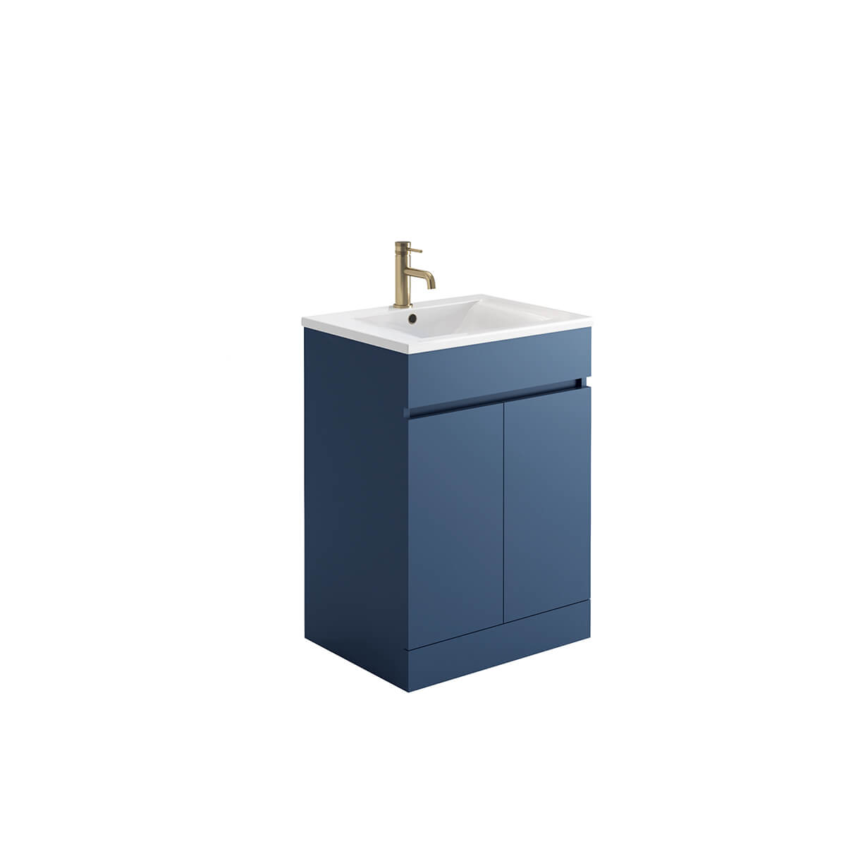 Empire 600 Vanity Unit - Matte Twilight Blue (Complete)