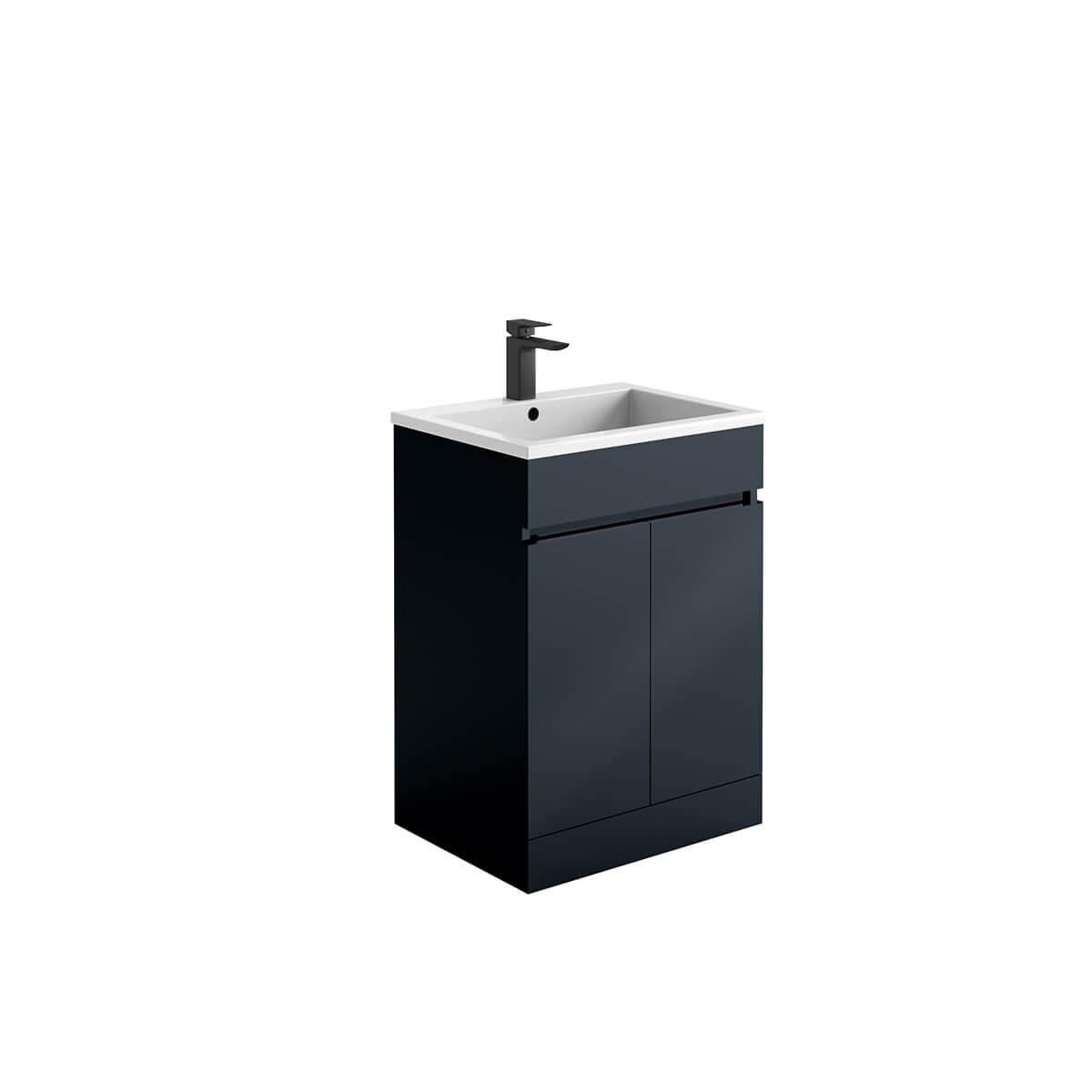 Empire 600 Vanity Unit - Matte Anthracite (Complete)