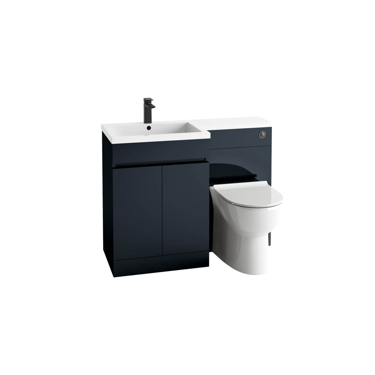 Empire 1100 Furniture Pack - Left Hand Basin - Matte Anthracite (Complete)