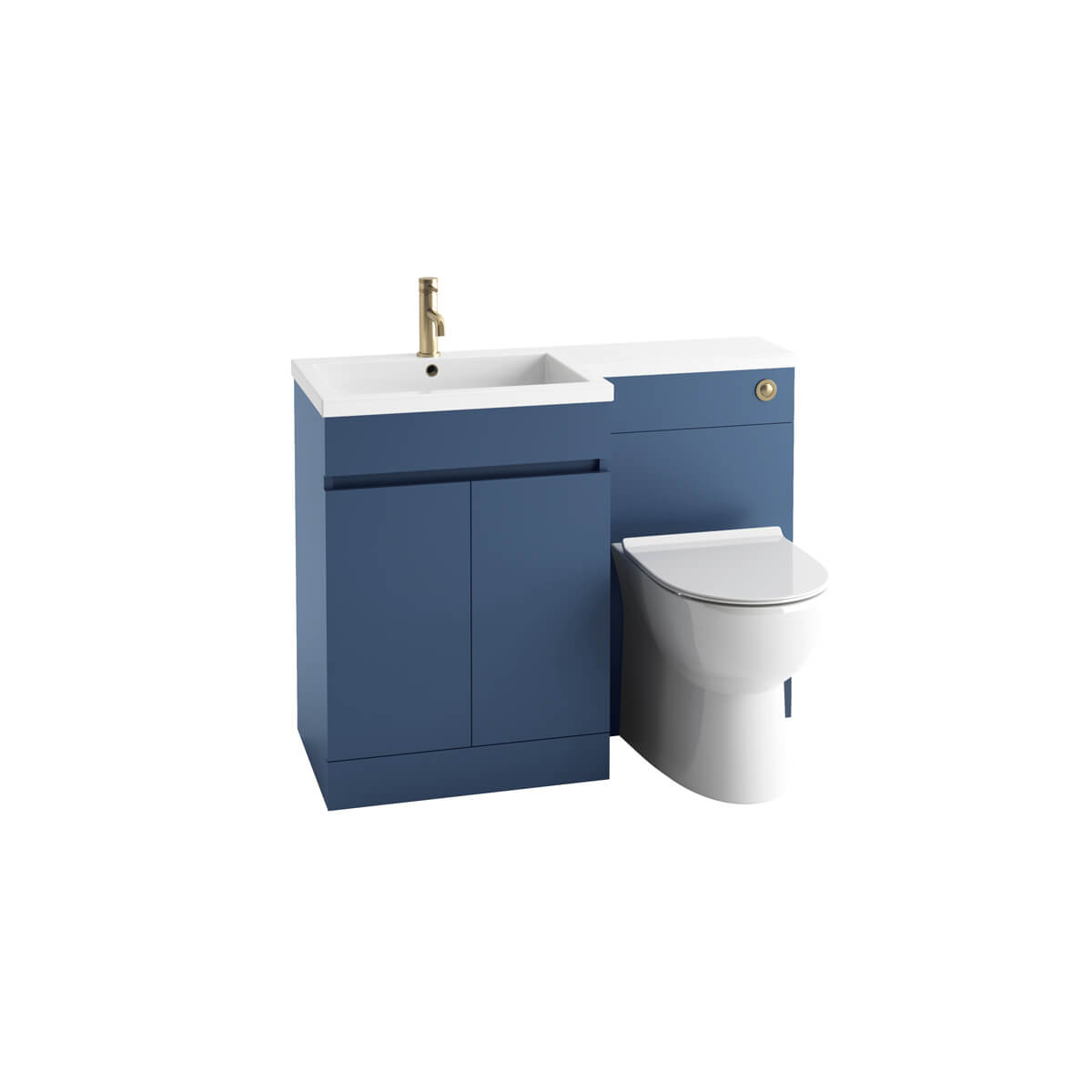 Empire 1100 Furniture Pack - Left Hand Basin - Matte Twilight Blue (Complete)