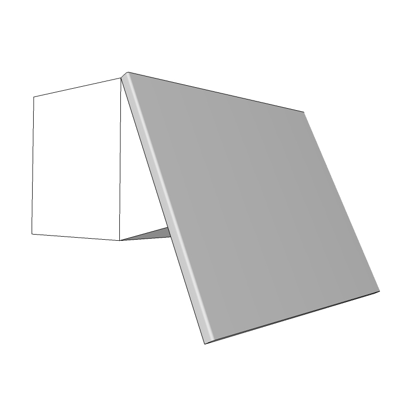 Moderna (F&B or RAL Colour) Integrated Extractor Door (490 x 596mm)