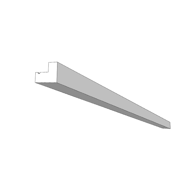 Richmond (Premium Colours) Straight Cornice - Square End - 3m