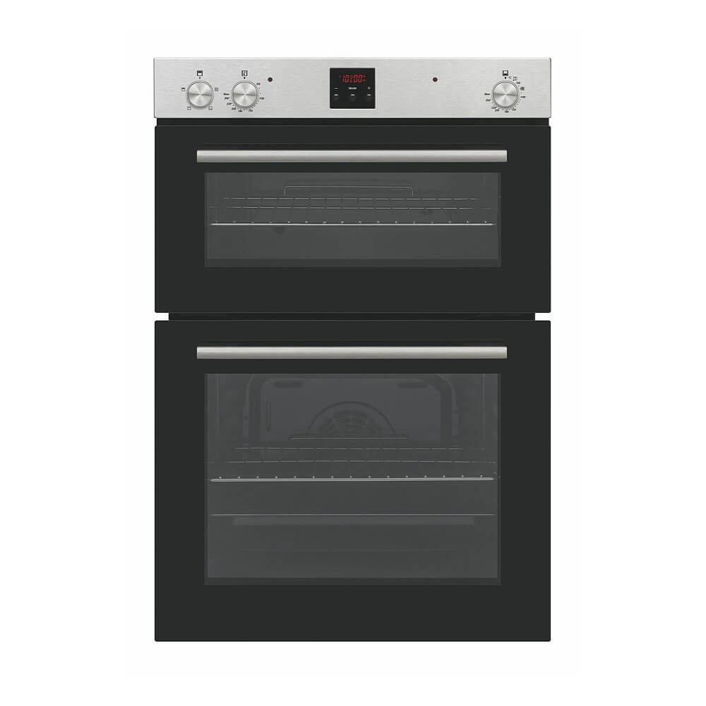 BEKIA 90cm Stainless 77L/37L Double Oven