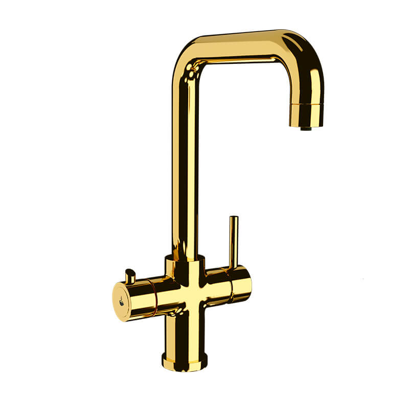 3-in-1 Boiling tap - Gold - Tap Only