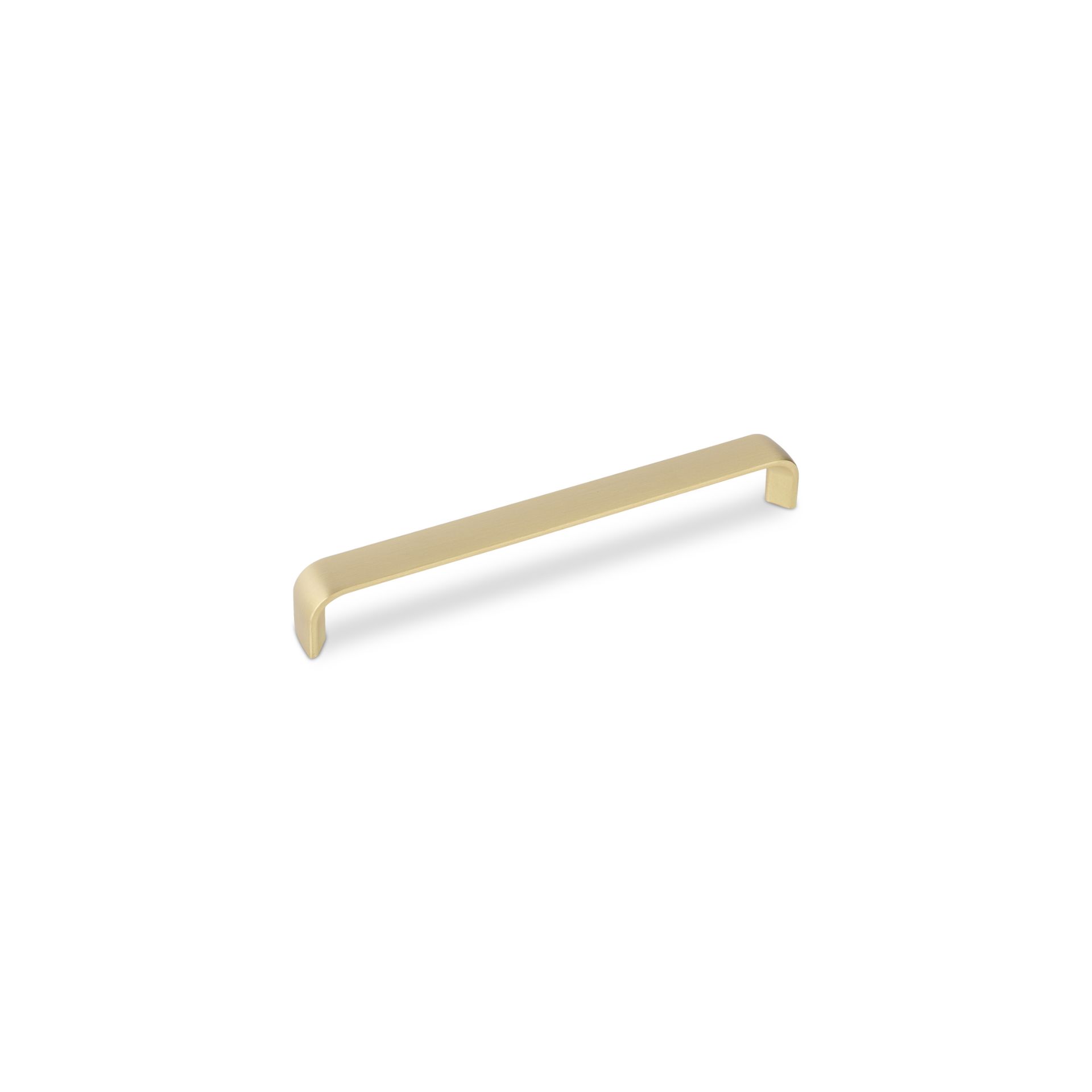 Camden D Handle - Satin Brass - 168mm