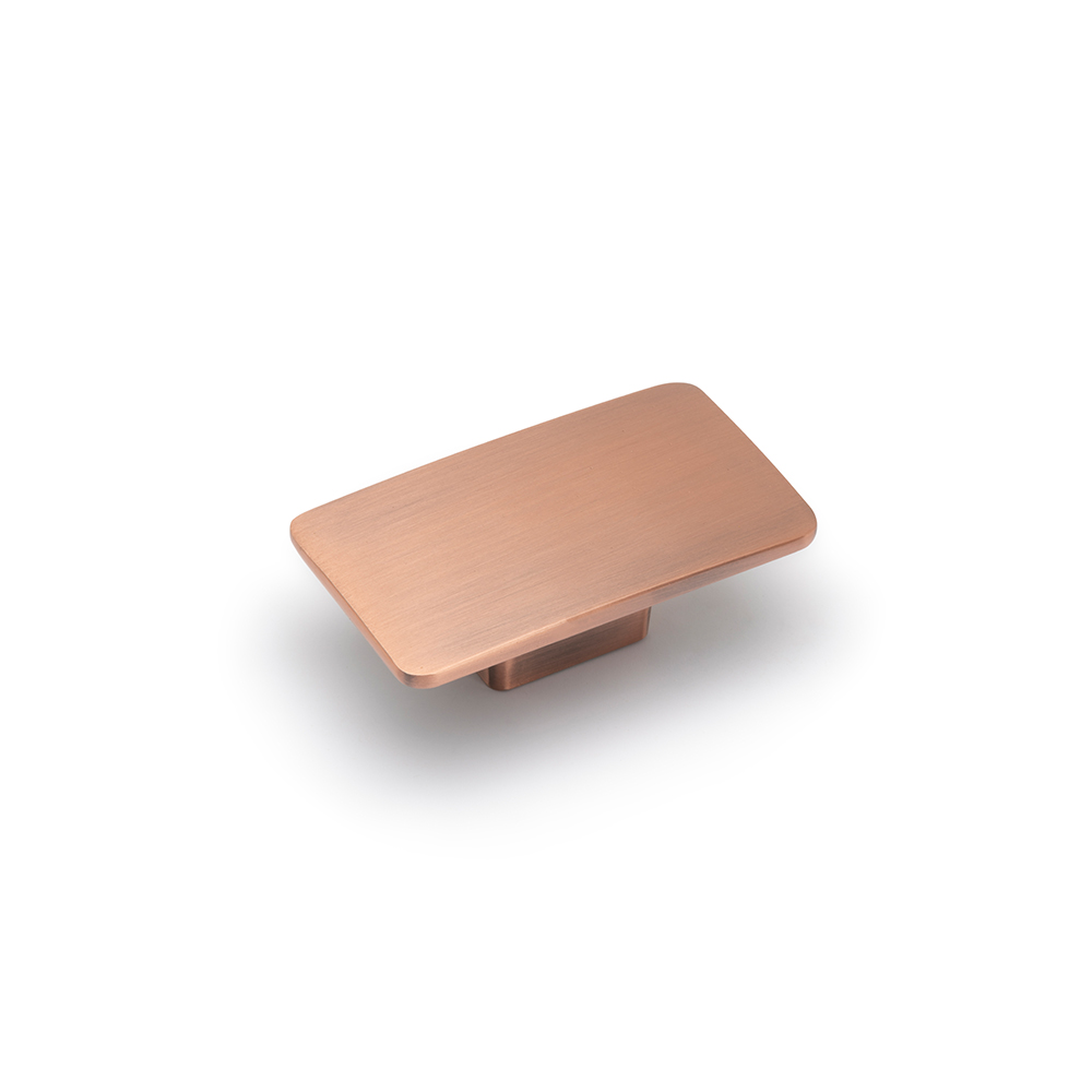 AURORA Rectangular Knob - 59 x 34mm - Antique Copper (HB5-0167)