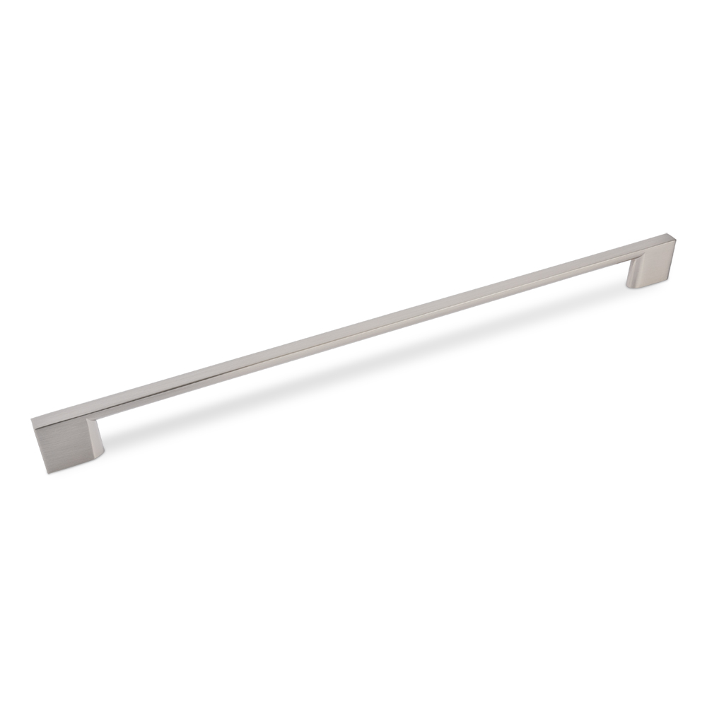 AURORA Slim Square D Handle - 358mm (320mm Hole Centres) - Brushed Nickel (HB3-0131)
