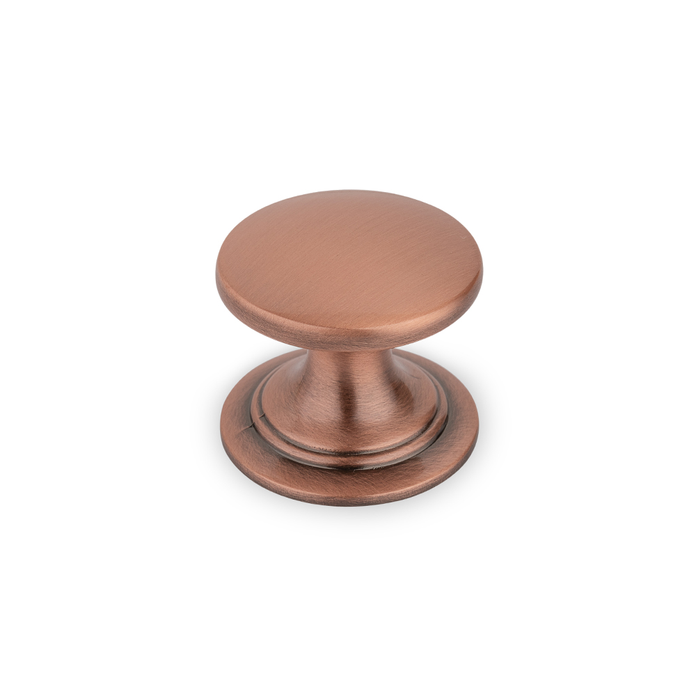 AURORA Large Round Knob - 38mm Diameter - Antique Copper (HB5-0171)