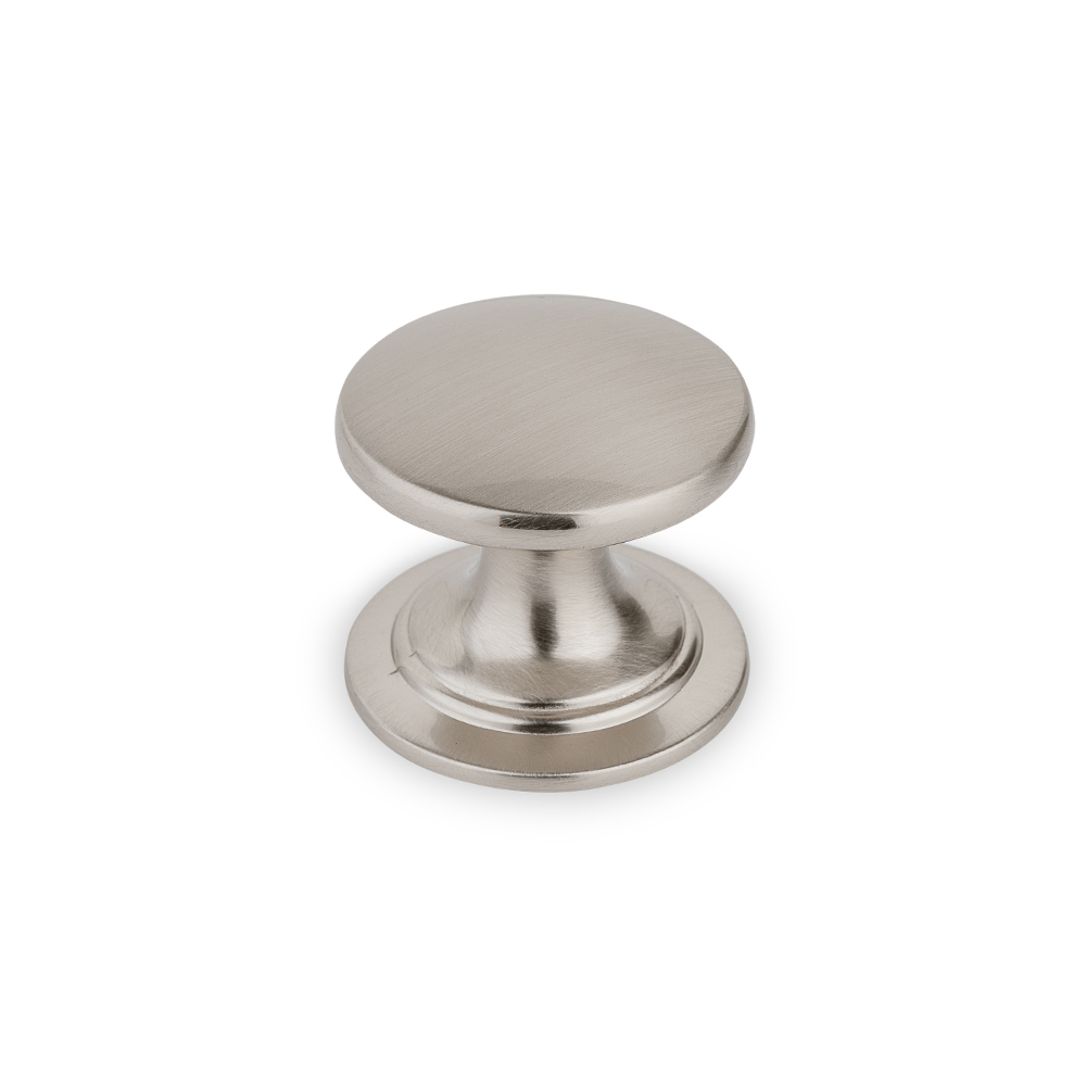 AURORA Large Round Knob - 38mm Diameter - Brushed Nickel (HB3-0141)