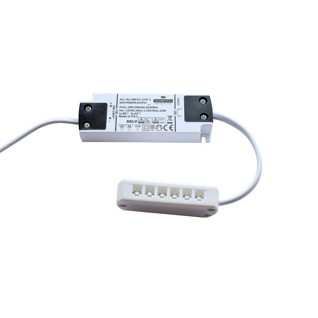 AURORA Lighting Add-On - 15W/12Vdc LED Power Converter (6 port)