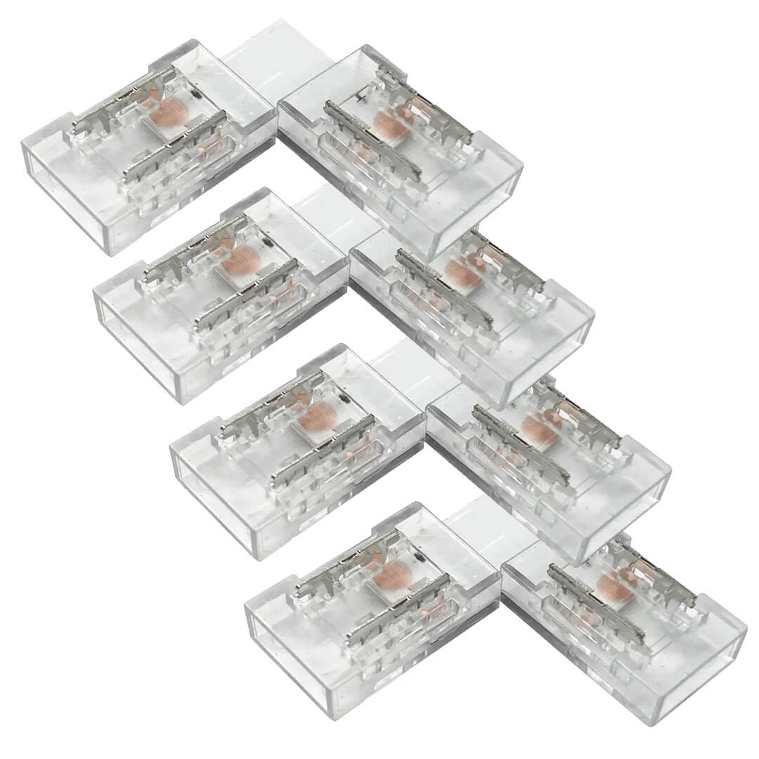 AURORA Lighting Add-On - LED Flexi Strip Corner Connectors - Pack of 4