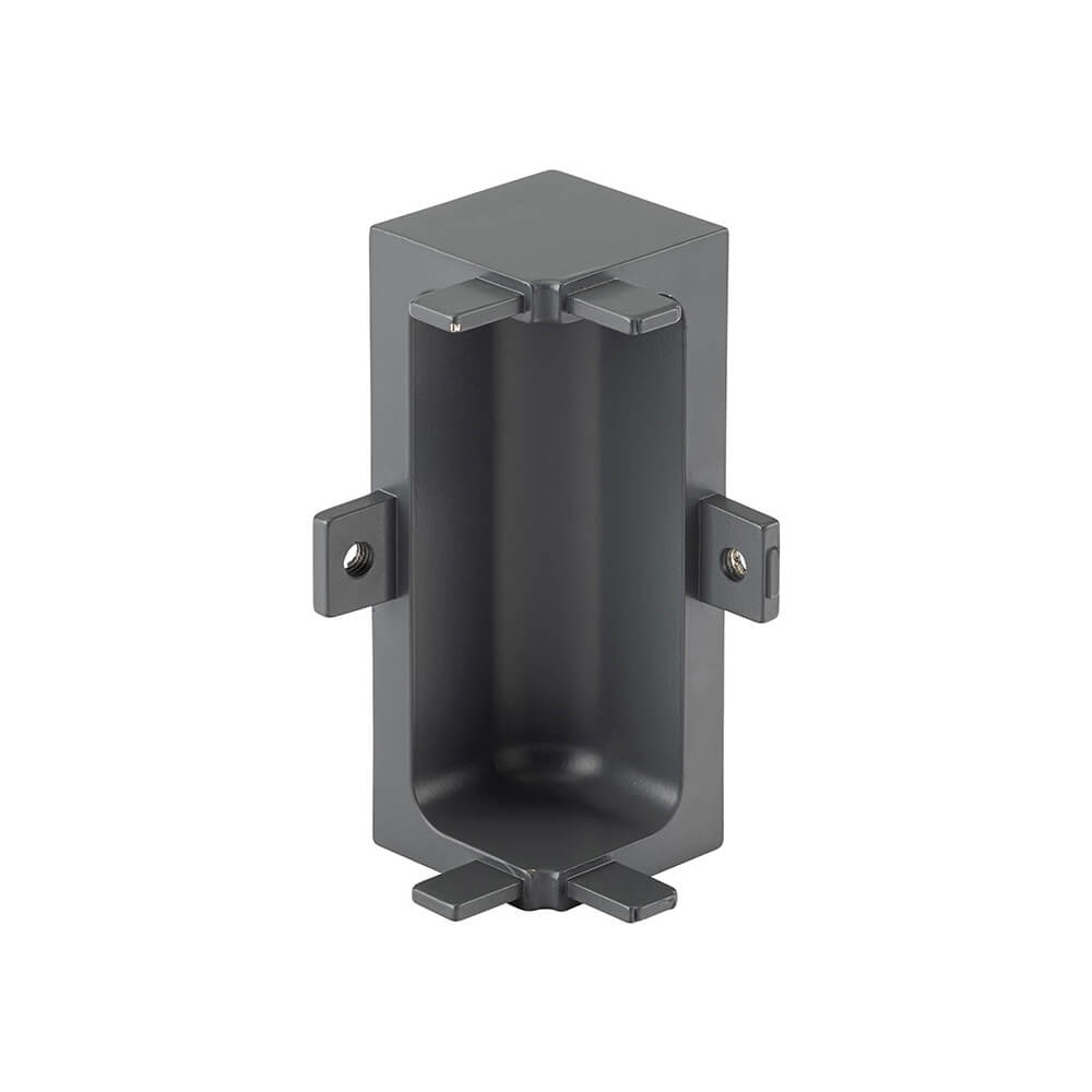 Mid Profile Internal Corner Joint for True Handleless - Anthracite