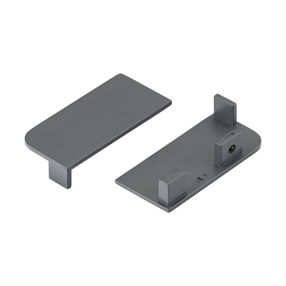 Top Profile End Plate Set for True Handleless - Anthracite