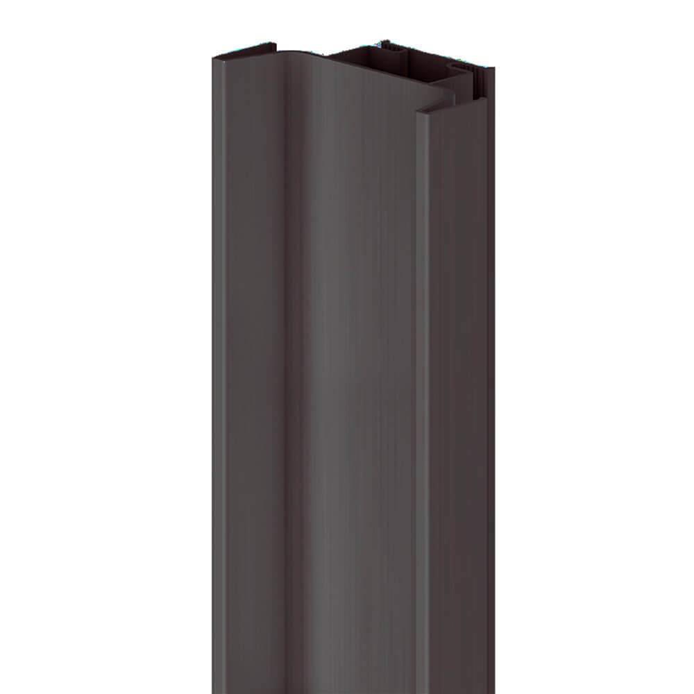 Vertical Profile - True Handleless Gola Rail - Double Opening - Anthracite