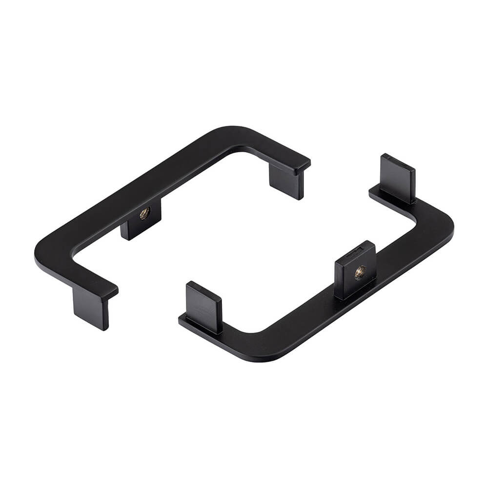 Gola Stock - Mid Profile End Cap for True Handleless - Brushed Black - Qty 20