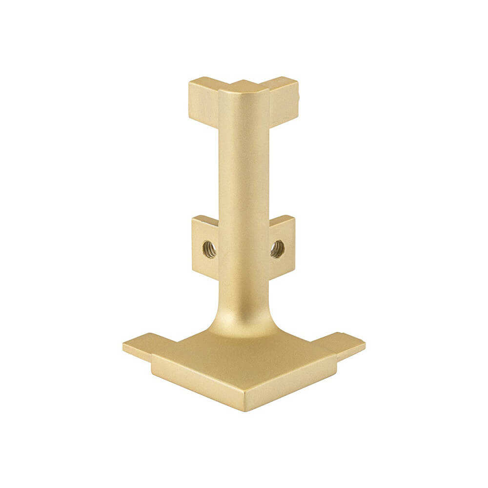 Gola Stock - Top Profile External Corner Joint for True Handleless - Brushed Brass - Qty 12
