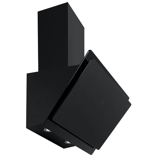 BEKIA 60cm Black Angled Glass Cooker Hood