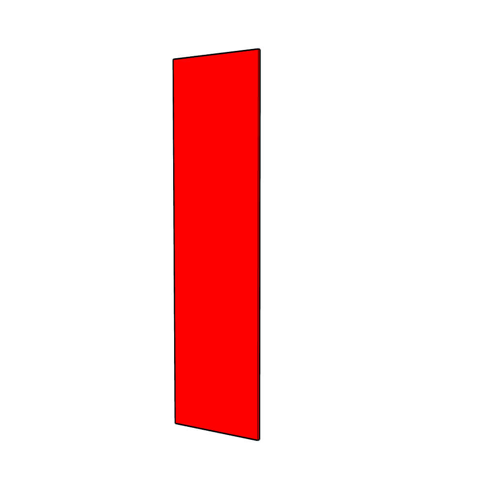 Pereto Tall End Panel - 2400 x 650 x 18mm